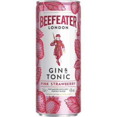 Beefeater T Pink Rtd 4,9% 0,25 L (Plech)