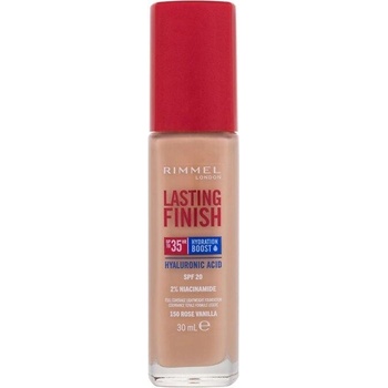 Rimmel London Lasting Finish 35H SPF20 Dlhotrvajúci hydratačný make-up 150 Rose Vanilla 30 ml