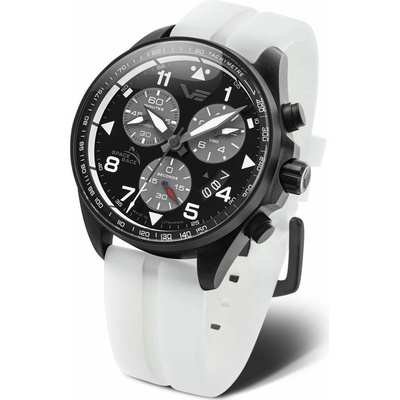 Vostok Europe 6S30/325C744 biely gumový remienok