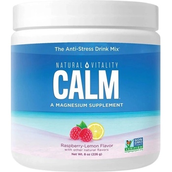 Natural Vitality Natural Calm | with Magnesium Carbonate [226 грама] Малина Лимон