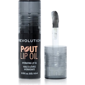 Revolution Beauty Pout Lip масло от нар с хидратиращ ефект цвят Midnight Black 4.6ml