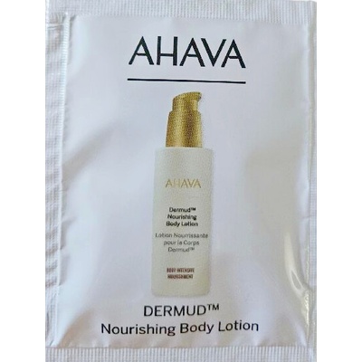 AHAVA Výživné telové mlieko DERMUD pre suchú pokožku z Mŕtveho mora 6ml
