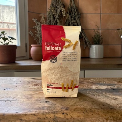 Felicetti Originale Eliche Semolinové cestoviny v tvare špirál 500g