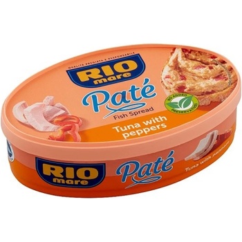 Rio Mare Paté Oválny Tuniakový krém s červenou paprikou 115 g
