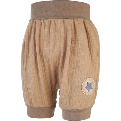 Little Angel šortky tenké harémky písková