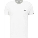 Alpha industries Basic small logo white