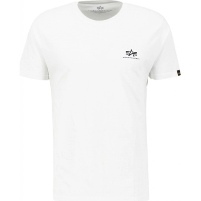Alpha industries Basic small logo white