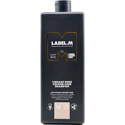 label.m Vibrant Rose Colour Care Shampoo 1000 ml