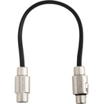 RockBoard Flat XLR 30 cm Директен - Директен Пач кабел (RBO CAB F XLR 30 BK)