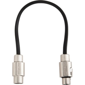 RockBoard Flat XLR 30 cm Директен - Директен Пач кабел (RBO CAB F XLR 30 BK)