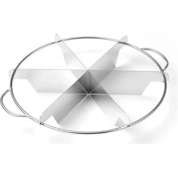 Hendi 512555 Cukrárska šablóna na krájanie tort 8 porcií 270 mm