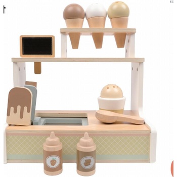 Moni Toys Дървен щанд за сладолед 24072 (111706)
