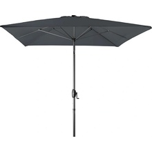 DERBY Slnečník záhradný BASIC LIFT, 200 × 300 cm, antracit