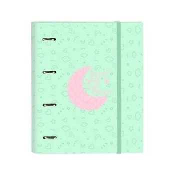 BlackFit8 Папка с пръстени BlackFit8 Moon Зелен 27 x 32 x 3.5 cm