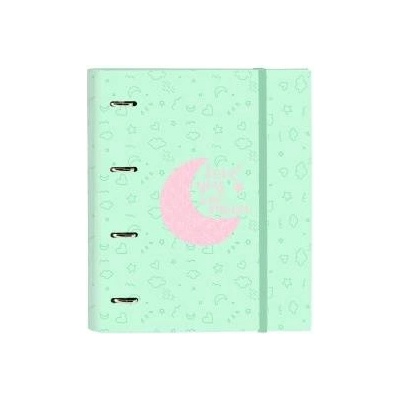 BlackFit8 Папка с пръстени BlackFit8 Moon Зелен 27 x 32 x 3.5 cm