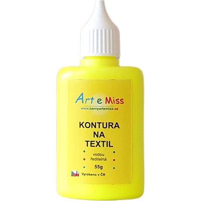 Kontúra na textil 71 neón žltá