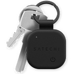 Satechi Vegan-leather Findall Keychain - Black (ST-LKCFK) - desktop