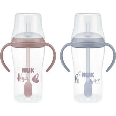 Nuk Perfect Match láhev na učení s brčkem 260 ml