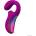 LELO Enigma Cruise Dual-Action Sonic Massager Deep Rose