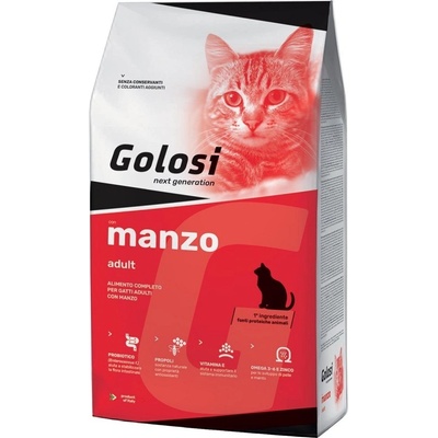 Golosi Cat Manzo & Riso 7,5 kg
