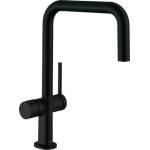 Hansgrohe Talis M54 U 220 матово черен кухненски смесител с едноръкохватков механизъм и 1 струя (72807670)