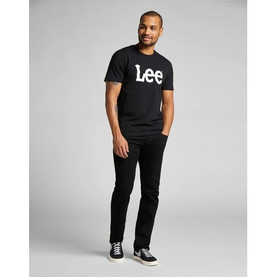 Lee pánské triko L65QAI01 WOBBLY LOGO TEE BLACK