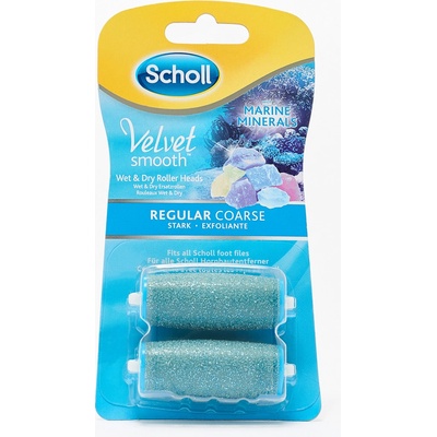 Scholl Velvet Smooth Diamond hrubé 2 ks – Zboží Dáma