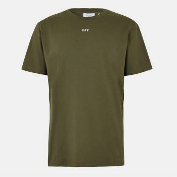 Off White Тениска Off White Men's Stamp T T-Shirt - White Moss