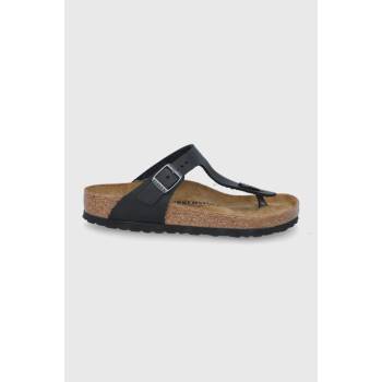 Birkenstock Джапанки от набук Birkenstock Gizeh в черно 845251 (845251)