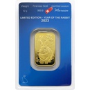 Investiční zlato Argor-Heraeus zlatý slitek Rok Králíka 10 g