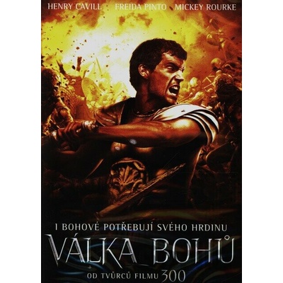 Válka bohů Immortals DVD