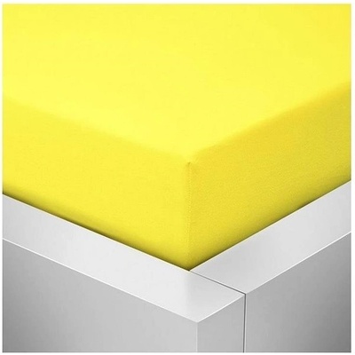 Chanar prostěradlo jersey Lux žluté 70x140