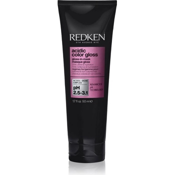 Image 1 of Redken Acidic Color Gloss Gloss-in-Mask подхранваща и хидратираща маска за коса за блясък и мекота на косата 50ml