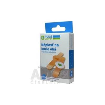 EUROSIREL SpA PLUS LEKÁREŇ Náplasť na kurie oká s kyselinou salicylovou 12 mm x 70 mm 12 ks