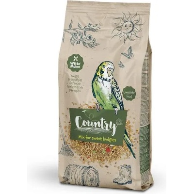 Witte molen COUNTRY Budgie Mix for crazy budgies - пълноценна храна за вълнисти папагали 0, 600 кг, Холандия - 652702