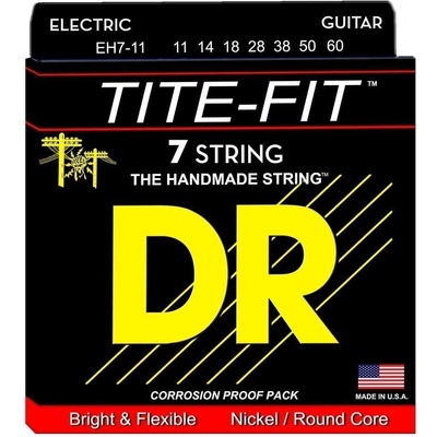 DR Strings Tite-Fit EH7-11 Струни за електрическа китара (EH7-11)