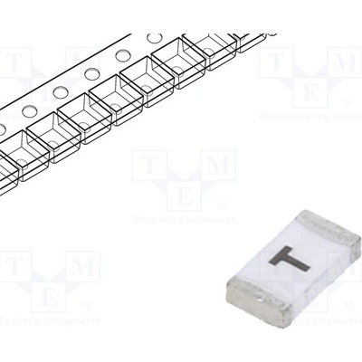 CONQUER ELECTRONIC CQ12LV 5A 63V Pojistka: tavná; 5A; 63VDC; zpožděná; keramická; SMD; CQ