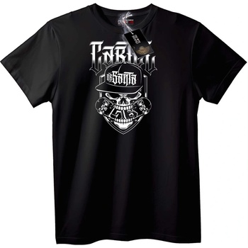 NOONEBRAND Тениска Faria deSanto Череп - 6XL, Black