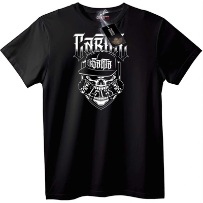 NOONEBRAND Тениска Faria deSanto Череп - 6XL, Black