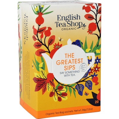 English Tea Shop BIO Mix čajov Tie najlepšie dúšky 20 vrecúšok