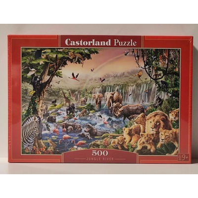 Castorland Řeka v džungli 500 dílků