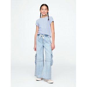 GAP Детски дънки UltraSoft Pull-On Baggy Cargo GAP GAP | Sin | Момичешки | 104/110