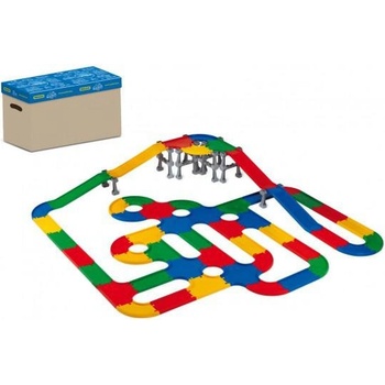 Wader Mosty a silnice 3D plast v krabici 58 x 39 cm