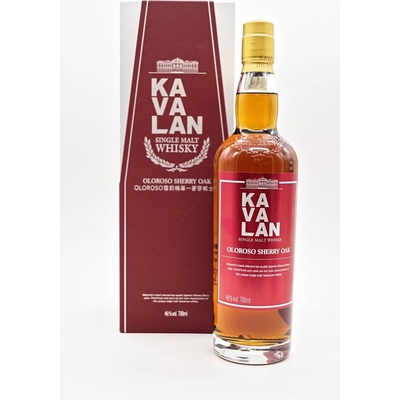 Kavalan Sherry Oak Single Malt 46% 0,7 l (kartón)