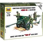 Zvezda Snap Kit military 6253 - Съветско 76мм противотанково оръдие ЗИС-3 (1: 72)
