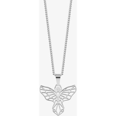 Preciosa Přívěsek Origami Angel, anděl z chirurgické oceli s kubickou zirkonií Preciosa 7440 00