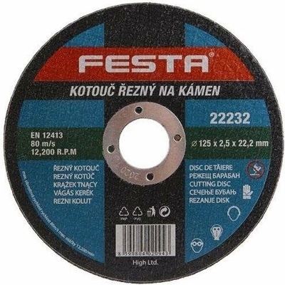 Festa Kotúč na kameň rezný 125 × 2,5 × 22,2 mm 122232