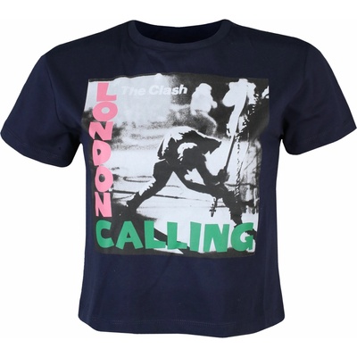 ROCK OFF дамска тениска (връх) Clash - London Calling - ВМС - ROCK OFF - CLCT04LN