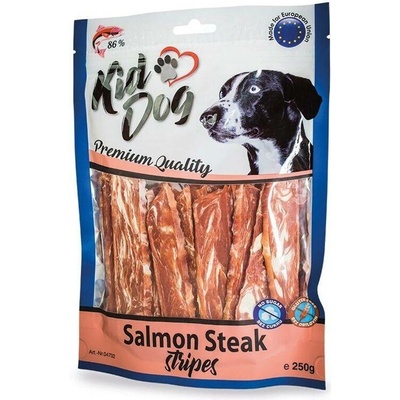 Kid Dog Steakové proužky z lososa 250 g