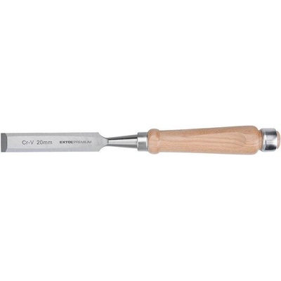 Extol Premium 8812320 Dláto Cr-V, 20mm s drevenou rukoväťou